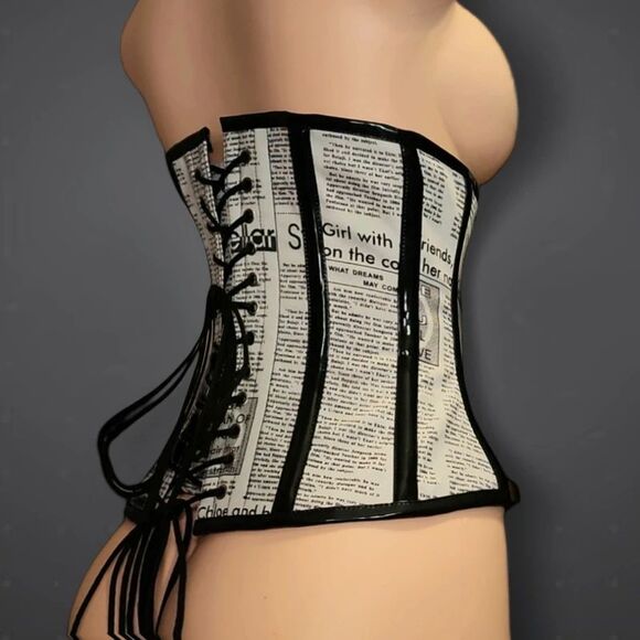 Premium Vintage Mid-2000s Steel Boned Underbust Corset (Size 30)
 Waist Training main image 12